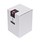 Saldainių indas su kojele 12x18 cm / 270 ml su dangteliu (stiklas)