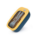 Priešpiečių dėžutė su 2 skyriais 20,5x13x6,5 cm / 1000 ml, geltona (plastikinė)