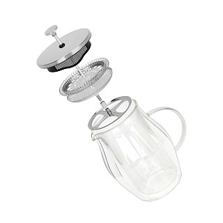 Double wall French press 600 ml, art. 9122