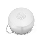 Кастрюля CASSIA 20x12 см / 3,6 л со стеклянной крышкой (нерж. сталь)
