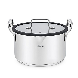 Katls FABIA 22x12,5 cm / 4,5 l ar stikla vāku