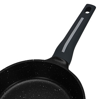 Frying pan Luxuria 20x5 cm with induction bottom (aluminium with non-stick coating)