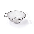 Mesh basket 22 cm with two handles (steel)
