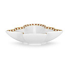 Eglītes formas šķīvis MIRACLE 11,8x11,5 cm (jaunais kaula porcelāns)