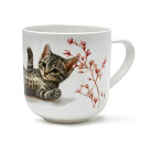 Krūze CATS 380 ml (jaunais kaula porcelāns)