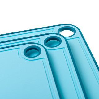 Set of cutting boards 3 pcs. (41 cm/ 36 cm/ 20 cm), art.8055