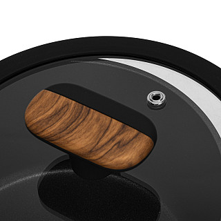 Ковш индукционный с крышкой 18 см / 1,8 л Feorella