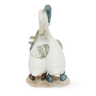 Figurine "Goose pair" 11х9.5х19 cm (polyresin)