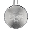 BAMBINO Saucepan with glass lid 14x6.5 cm / 0.9 LTR (stainless steel)