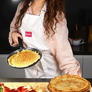 Crepe pan FIORE 24 cm with induction bottom (aluminium with non-stick coating)