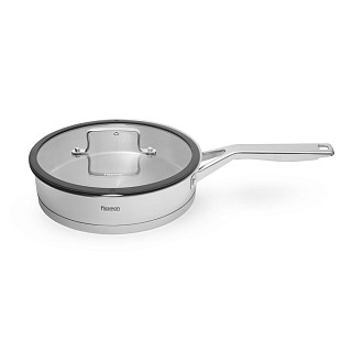 Deep frying pan FABIA 24 cm with glass lid