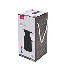 Thermal jug 1 l with glass flask, black