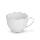 Puodeliai su lėkštutėmis 270 ml / 4 vnt Floree (porcelianas)