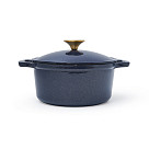 Katls LE MANS BLUE 20x10 cm / 2,6 L ar vāku (emaljēts čuguns)