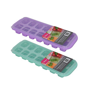 Ledus formiņa ar vāku 27,5x10x3,5 cm/ 14 šūnas (plastmasas)