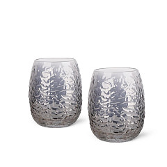 Glass glasses 2 pcs / 360 ml, art 19008