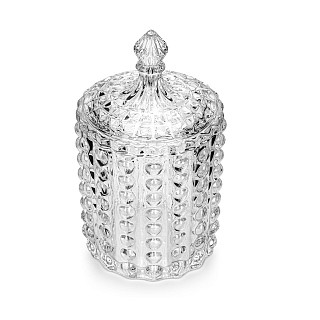 Candy jar 9x15 cm / 320 ml with lid (glass)