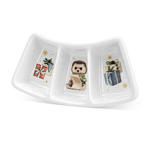 Rectangular plate MIRACLE 16.5x7.5 cm (new bone china), art. 16022