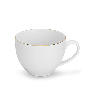 Cups with saucers 270 ml / 4 pcs Floree (porcelain)