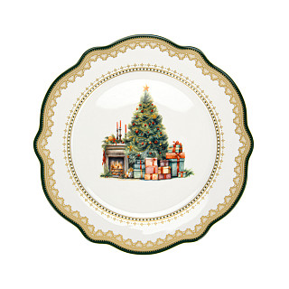 Plate CHRISTMAS EVE 20 cm (new bone china)