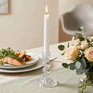 Pillar candle holder 10х14 cm (glass)