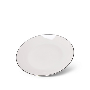 Plate ALEKSA 20 cm color white (porcelain)