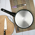 Deep frying pan BRILLIANT 24x7.2 cm with detachable handle (aluminum with non-stick coating)