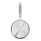 Kausiņš HERITAGE PRO 16x7,5 cm / 1,45 L ar stikla vāku (nerūsējošais tērauds ar pretpiedeguma pārklājumu)