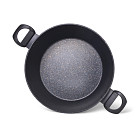 Puodas MAGNA 30x15cm /9,15 L su stikliniu dangčiu [aliuminis]