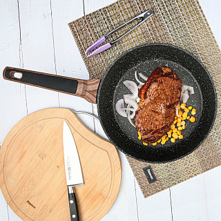 Frying pan DIAMOND 20x4.8 cm (aluminium with non-stick coating)