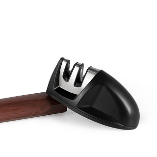 6-piece knife set KENDO with magnetic strip and sharpener