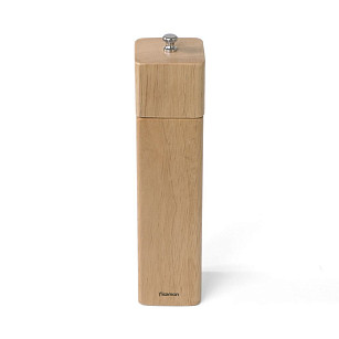 Square Salt & pepper mill 21.5x5 см (Rubber wood body with ceramic grinder)