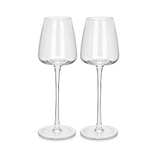 Set of white wine glasses 310 ml x 2 pcs. (glass)