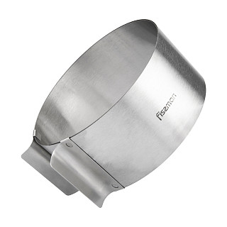 Adjustable dessert ring 16-30 cm round (stainless steel)