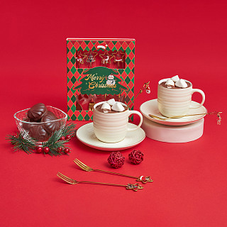 Deserta galda piederumu komplekts (4 gab.) Christmas, art. 3070