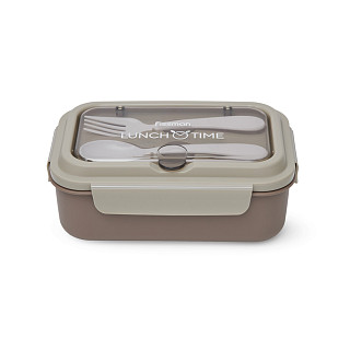 2-compartment lunch box 800 ml / 20.5 × 13.5 × 7.8 cm (plastic)