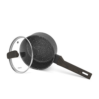Saucepan  CARRIE 16x7,6сm / 1,4 l with a glass cover
