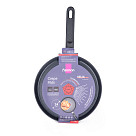 Crepe pan Velia 24 cm with induction bottom (aluminium with non-stick coating)