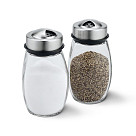 Salt and pepper shakers 110 ml x 2 (glass)