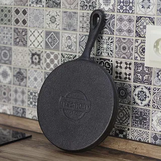 Buy Crepe pan PROMO 18 cm with induction bottom (aluminium with non-stick  coating) in Fissman Online Store Latvia