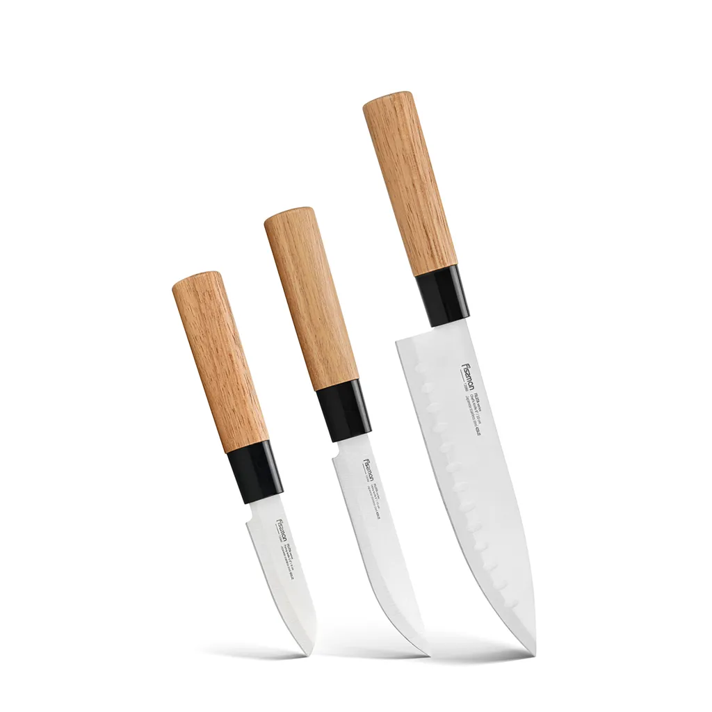 Buy Knife set FUJITA 3 pr. in Fissman Online Store Latvia