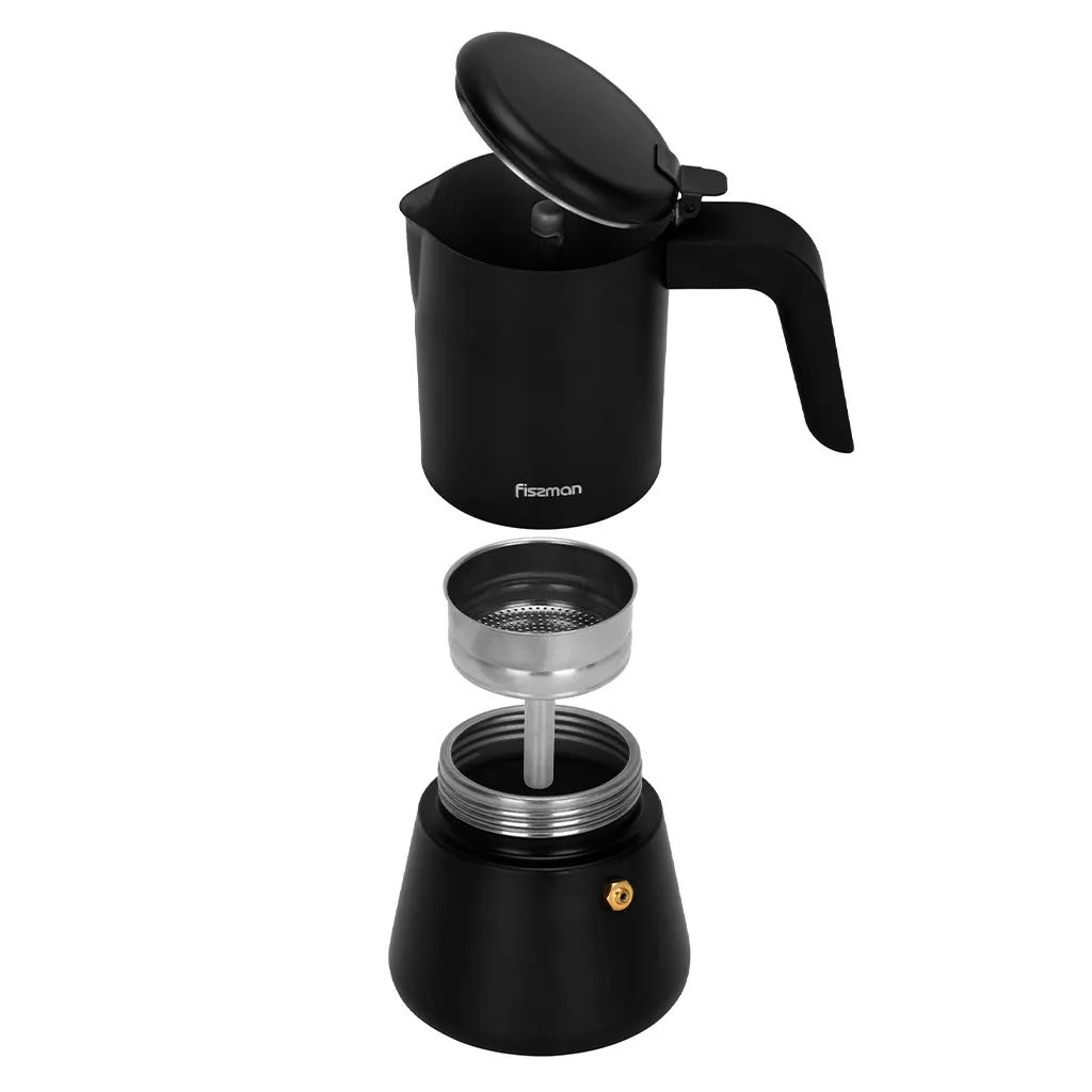 Geyser coffee maker top