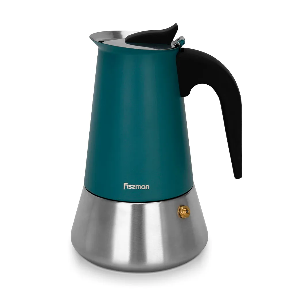 Best geyser coffee maker 300 ml 6 servings 2021 Buy Online Fissman.lv in Eu