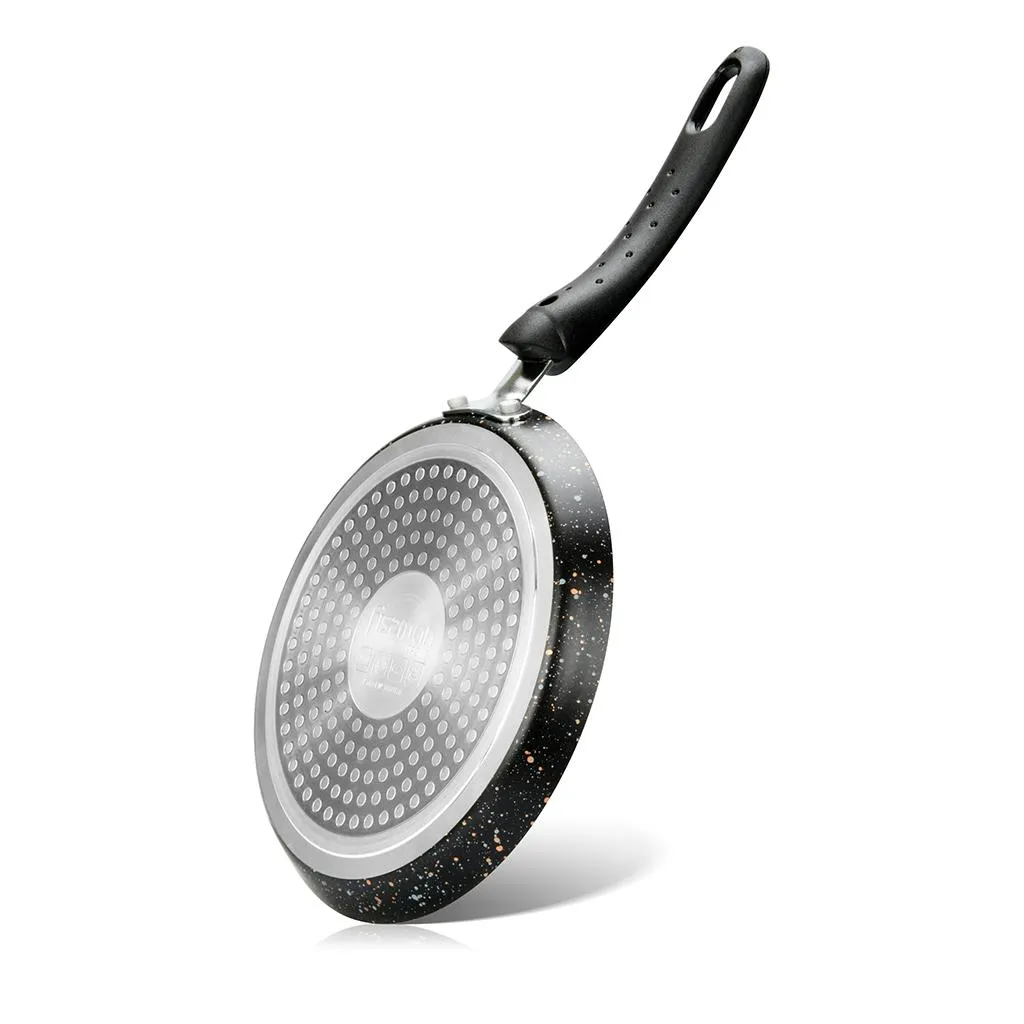 Buy Crepe pan PROMO 18 cm with induction bottom (aluminium with non-stick  coating) in Fissman Online Store Latvia