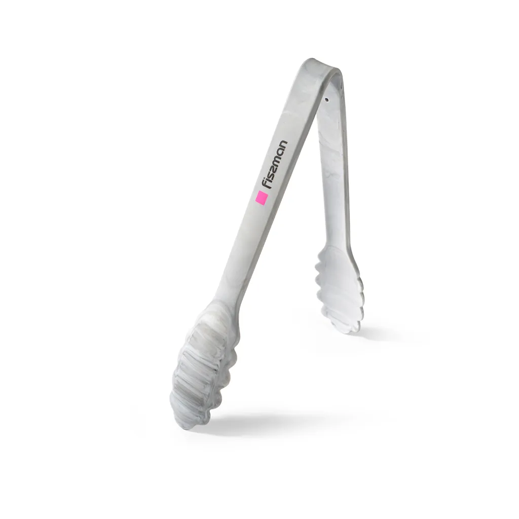 Buy Tongs MAURIS MARBLE 23 cm nylon silicone stainless steel in Fissman Online Store Latvia